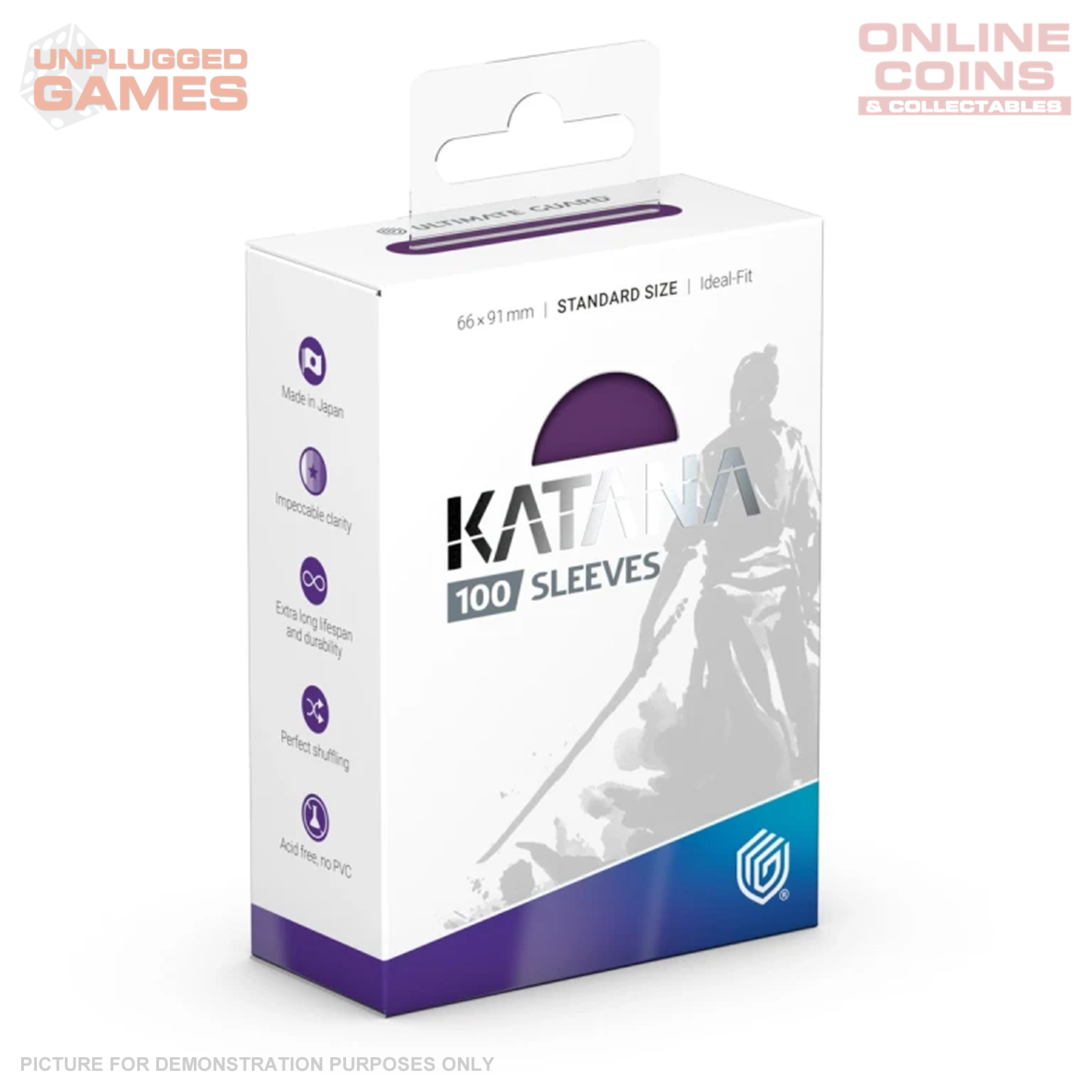 Ultimate Guard KATANA Sleeves - Iris Bloom